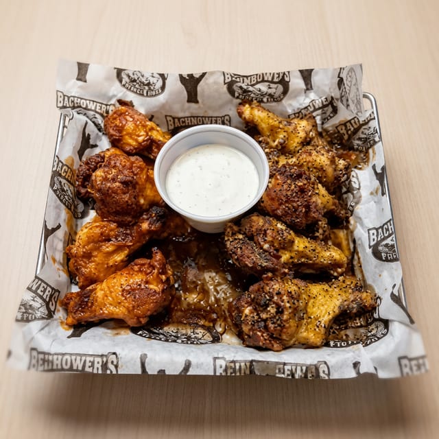 Buffalo Lemon Pepper Wings.
